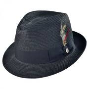 B2B Jaxon Toyo Straw Braid Trilby Fedora Hat