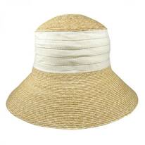 Packable Wheat Straw Sun Hat