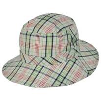 Petra Plaid Cotton Packable Bucket Hat