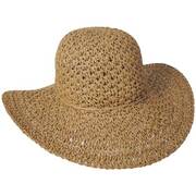 Soleil Crochet Toyo Straw Swinger Sun Hat