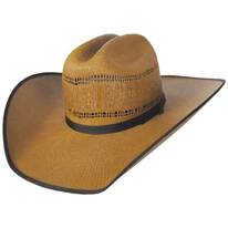 Derren Bangora Straw Western Hat