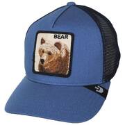 Grizzly Bear Trucker Snapback Baseball Cap