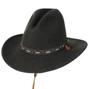 Kalamath Crushable Wool Felt Western Hat