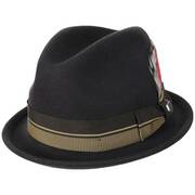 20th Anniversary Gain Wool Felt Fedora Hat