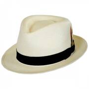 Guthrie Shantung Straw Fedora Hat