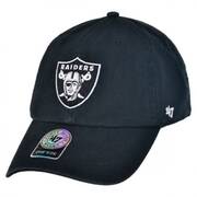 Las Vegas Raiders NFL Clean Up Strapback Baseball Cap Dad Hat