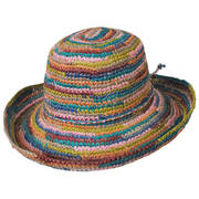La Playa Raffia Straw Sun Hat - Multi