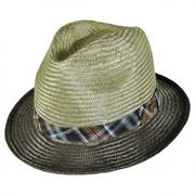 Tennessee Ramie Straw Fedora Hat