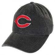 Cincinnati Reds MLB Raglan Strapback Baseball Cap Dad Hat