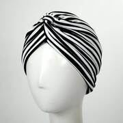 Striped Soft Poly Turban