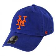New York Mets MLB Clean Up Strapback Baseball Cap Dad Hat