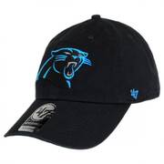 Carolina Panthers NFL Clean Up Strapback Baseball Cap Dad Hat