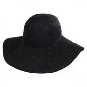 Boho Wool Felt Swinger Hat