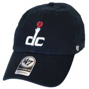 Washington Wizards NBA Clean Up Strapback Baseball Cap Dad Hat