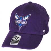 Charlotte Hornets NBA Clean Up Strapback Baseball Cap Dad Hat
