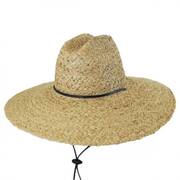 Raffia Straw Lifeguard Hat