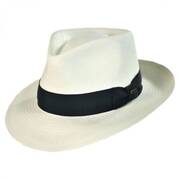 Panama Hot Springs Straw C-Crown Fedora Hat