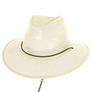 Packable Mesh Aussie Fedora Hat
