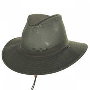 Mesh Cotton Aussie Fedora Hat