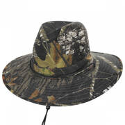 Mossy Oak Camouflage Aussie Fedora Hat