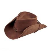 Walker Conche Band Leather Western Hat