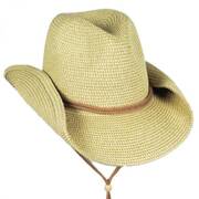 Heather Toyo Straw Cowboy Hat