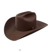 George Strait Collection City Limits 6X Fur Felt Western Hat - Chocolate Brown