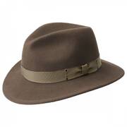 Curtis Wool LiteFelt Safari Fedora Hat
