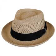 Wilshire Toyo Braid Straw Fedora Hat