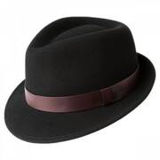 Yates Wool LiteFelt Trilby Fedora Hat
