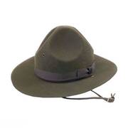 140 - 1910s Montana Peak Campaign Wool Felt Hat