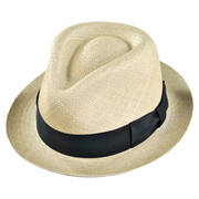 Havana Panama Straw Fedora Hat