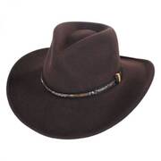 Recoil Crushable Wool LiteFelt Western Hat