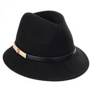 Darcy Wool Felt Fedora Hat