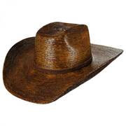 Fender Palm Straw Cattleman Western Hat