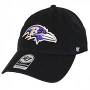 Baltimore Ravens NFL Clean Up Strapback Baseball Cap Dad Hat