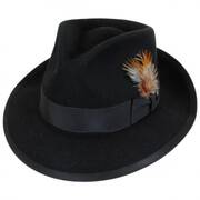 Whippet Fur Felt Fedora Hat