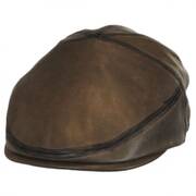 Glasby Lambskin Leather Ivy Cap