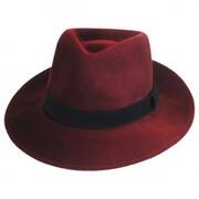 Lanth Polished Wool Felt Fedora Hat