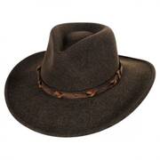 Palisade Crushable Wool LiteFelt Western Hat
