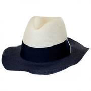 Positano Toyo Straw Blend Fedora Hat
