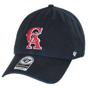 Los Angeles Angels of Anaheim MLB Cooperstown Clean Up Strapback Baseball Cap Dad Hat