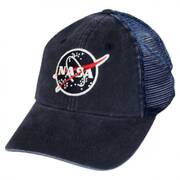 NASA Raglan Bones Trucker Strapback Baseball Cap Dad Hat