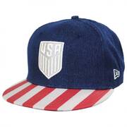 US Soccer Fully Flagged 9Fifty Snapback Baseball Cap