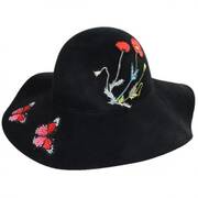Mariposa Wool Floppy Hat