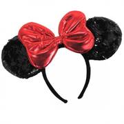 Minnie Mouse Sequin Ears Headband