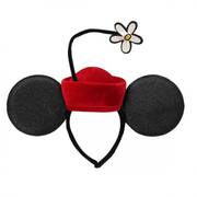 Minnie Vintage Flower Pillbox Headband