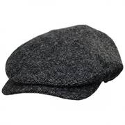 Sussex Nailhead Wool Tweed Square Bill Ivy Cap