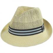 Berle Toyo Straw Blend Fedora Hat