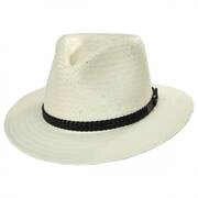 Bristol Raindura Straw Fedora Hat